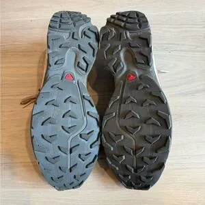 Salomon XT-6 EXPANSE trainers in grey and tan #hiking Salomon | Shoes | Salomon Xt6 Expanse Trainers In Grey And  main image 4
